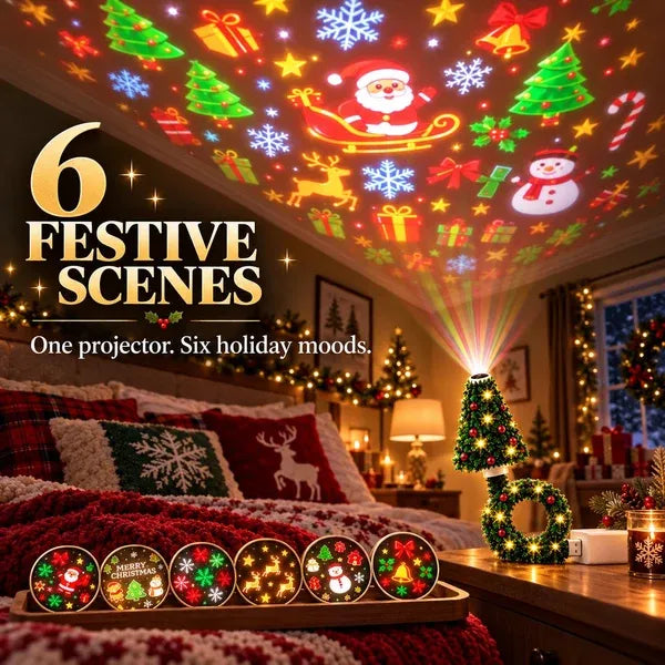 The Magical Christmas Tree Projector™