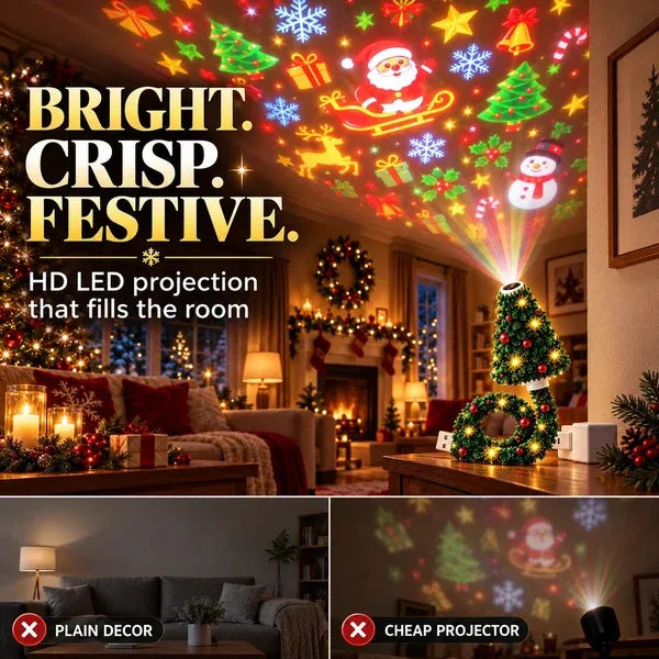 The Magical Christmas Tree Projector™